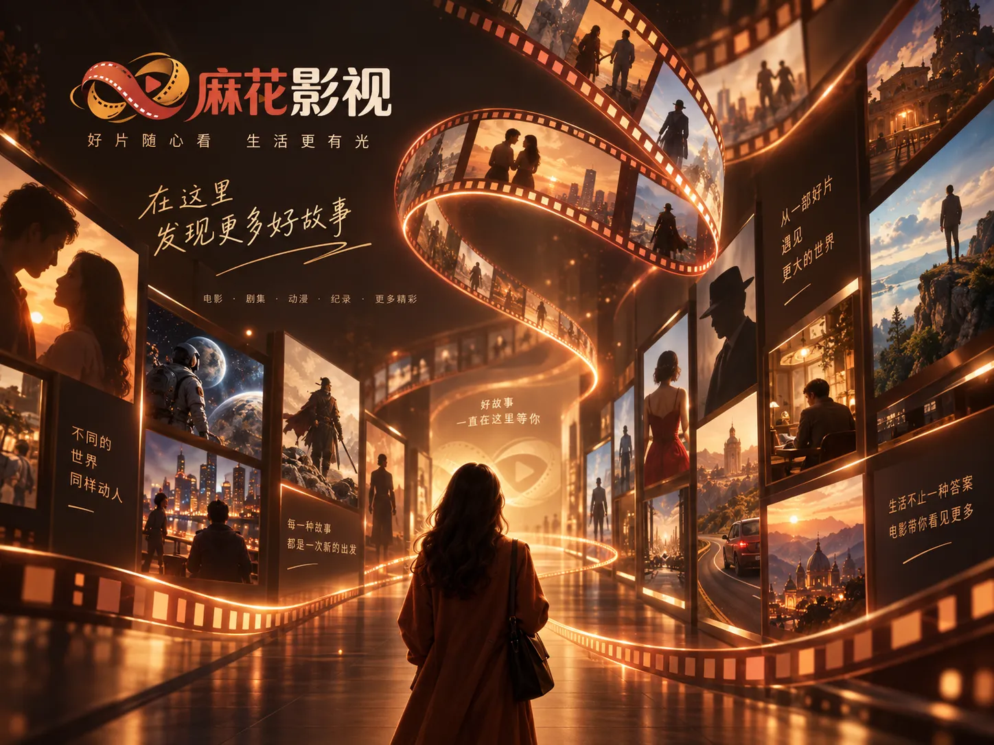 影视内容发现与观看场景整理